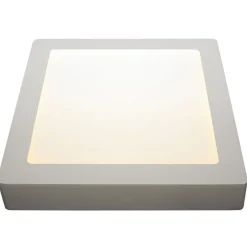 Fantasia FLUKE ceilinglamp square White 12W 3000K 960lm 17,5 cm New