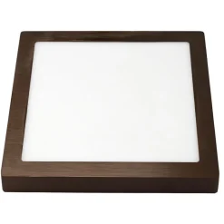 Fantasia FLUKE LED plafonnier vierkant geborsteld brons 24W 3000K 30cm Online