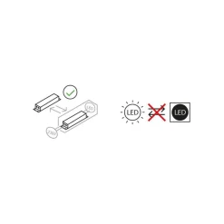 Fantasia GURI LED pendel 52W 3000K 2400mm wit dimbaar (3m kabel incl) Clearance