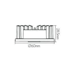 Fantasia HYBRIZ gen 2 Led module 10 Watt 830 Lumen 3000K CRI90+