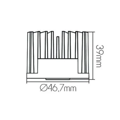 Fantasia HYBRIZ gen 2 Led module 9 Watt 850 Lumen 4000K CRI90+ Hot