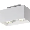 Fantasia KUBO 2L satin white/dim.glass LED 5W GU10 incl. Online