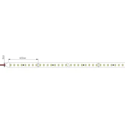 Fantasia LED Strip per 12,5cm High Luminous Efficiency 24VDC 12W/m 3000K Sale