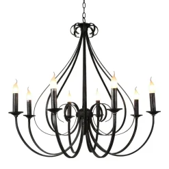 Fantasia MARQUIS pendant 8x E14 black Hot
