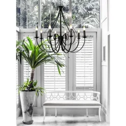 Fantasia MARQUIS pendant 8x E14 black Hot