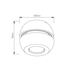 Fantasia OLEO plafonier dimmable 1 x 7W 3000K white Best