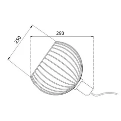 Fantasia OONAH Tafel lamp ø250mm wit / goud Outlet
