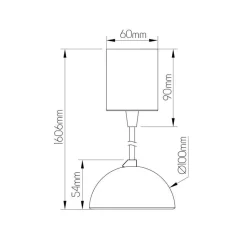 Fantasia ORBIT LED Pendel 6W/9W 2700K Dimbaar New