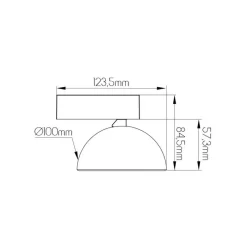 Fantasia ORBIT LED Wandlicht 6W/9W 2700K Dimbaar Clearance