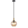 Fantasia OSIRA canopy zwart + geborsteld goud (3m kabel) zonder glas Discount