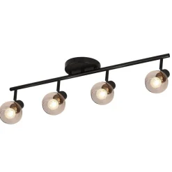 Fantasia OSIRA Plafond licht balk 4x E14 helder glas Clearance