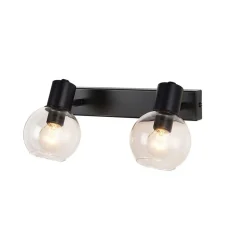 Fantasia OSIRA Wand licht 2x E14 helder glas Outlet