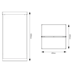 Fantasia PURE pendant square LED 31W satin black Hot