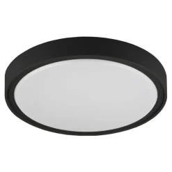Fantasia QIJO ceilinglamp round black SMD LED 1800Lm 16W IP65