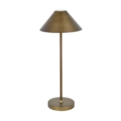 Fantasia QUTE LED tafellamp 3W 320Lm IP54, herlaadbaar, batterij incl, brons Outlet