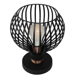 Fantasia RAGA table lamp 1x E27 black + copper diam 23,5 Outlet
