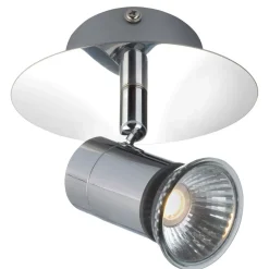 Fantasia RIVERA 1L GU10 5W LED dimmable shiny chrom IP44 Sale