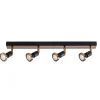 Fantasia ROBUS 4L bar GU10 LED 5W dim incl. black / bronze Sale
