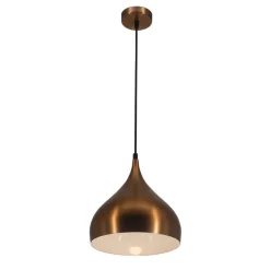 Fantasia Ronin pendant  32cm E27 copper/white Outlet