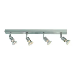 Fantasia RUNE 3 4L BAR GU10 LED 5W dim SATIN CHROME Discount