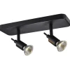 Fantasia SONAR II 2L satin black/dim.glass LED 5W GU10 incl. Best