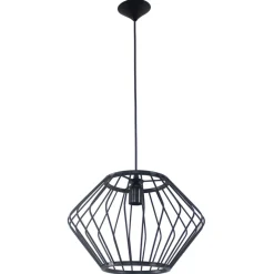 Fantasia STRINGS Susp. lamp black 1xE27 diam 37cm Hot