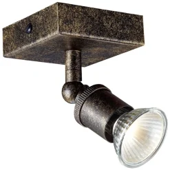 Fantasia STUGA square 1xGU10 dimmable 5W LED (Glass) incl. Outlet