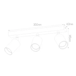 Fantasia TABOO 3L GU10 (excl) wit, spot Hot