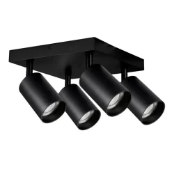 Fantasia TABOO 4L SQ GU10 (excl) zwart, spot Best