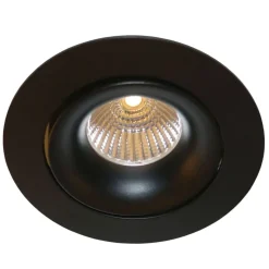 Fantasia TETIZ 90mm cut-out size adj. 30° arc design black GU10 Best