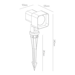 Fantasia TORUN Pinspot 9W LED 3000K IP65 Discount