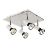 Fantasia XZIBIT spot head 4xGU10 5W LED white/Chrome Best