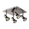 Fantasia XZIBIT spot head 4xGU10 5W LED satin chrome/Chrome