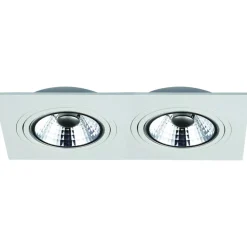 Fantasia ZOOM AR111 SQ 2L white incl. 2x AR111 12W 2700K 1130 lm Hot