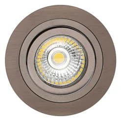 Fantasia ZOOM base pure bronze 1x GU10 round Clearance