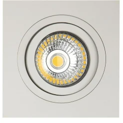 Fantasia ZOOM I 1L satin white/dim.glass LED 5W GU10 incl. Hot