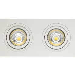 Fantasia ZOOM I 2L satin white/dim.glass LED 5W GU10 incl. Discount