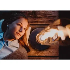 Höfats Spin 120 Sfeerlantaarn zilver