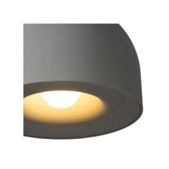 Lucide AKRON Hanglamp-Grijs-Ø50-1xE27-40W-Metaal Outlet