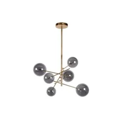 Lucide ALARA Hanglamp-Goud-Ø72-LED-6xG4-1,5W-2700K-Glas Hot