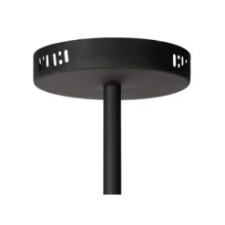 Lucide ALARA Hanglamp-Zwart-Ø72-LED-6xG4-1,5W-2700K-Glas Discount