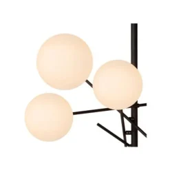 Lucide ALARA Hanglamp-Zwart-Ø72-LED-6xG4-1,5W-2700K-Glas Discount