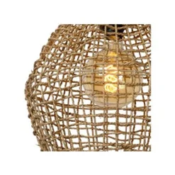 Lucide ALBAN - Hanglamp - Ø 35 cm - 1xE27 - Licht hout Discount