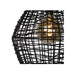 Lucide ALBAN - Hanglamp - Ø 35 cm - 1xE27 - Zwart New