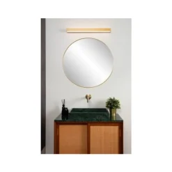 Lucide ALEXA Wandlamp Badk.-Mat Go.-LED-8W-3000K-IP44 New