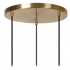 Lucide ALICENT - Hanglamp - Ø 35 cm - 3xE27 - Mat Goud / Messing Discount