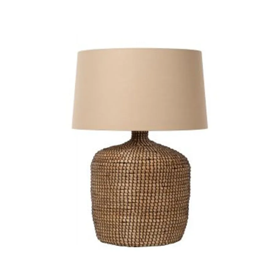 Lucide AMBALA Tafellamp-Nature.-1xE27-40W-Zeegra. Best