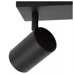 Lucide AMIGO - Plafondspot - 2xGU10 - Zwart New