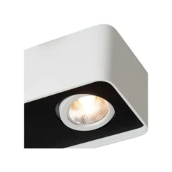Lucide ANGULAR Plafondspot-Wit-LED Dimb.-6W-2700K-Alumin. Discount