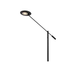 Lucide ANSELMO - Leeslamp - Ø 25 cm - LED Dimb. - 1x9W 3000K - Zwart Online
